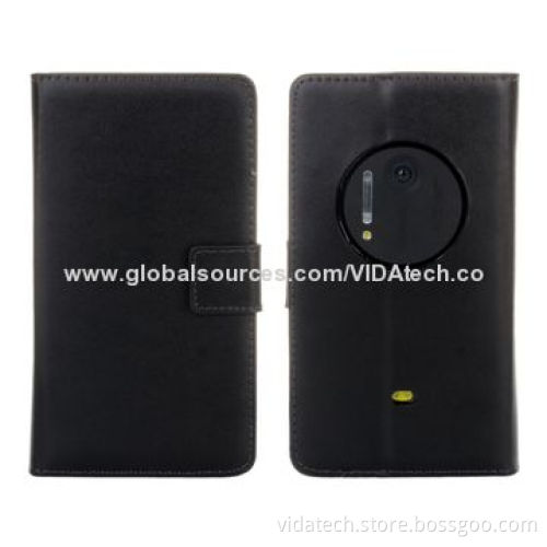 Leather Case with Card Slot and Holder for Nokia Lumia 1020